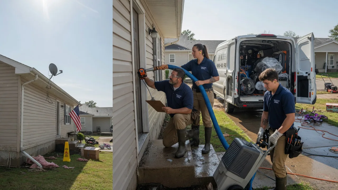 Ceiling Water Damage Restoration in Nebo, KY near me